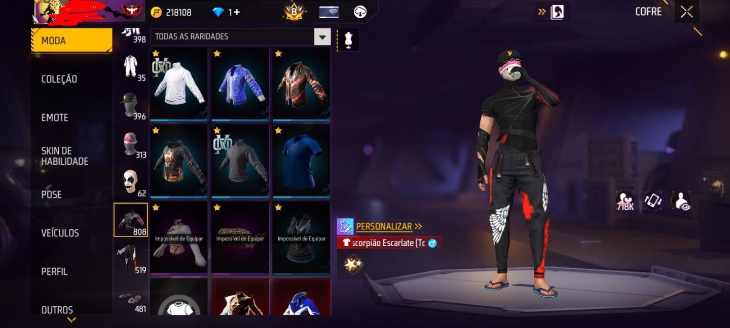 Conta gemada com 2 passe