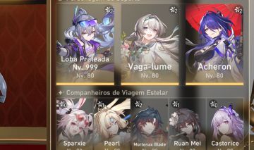 Conta end game star rail. Loba 999 E2/ Acheron E2/ Mortenax blade E2/ Firefly E2