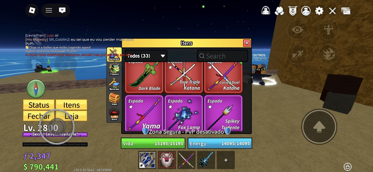 Conta Dragon permanente, kitsune empyre,Yeti Find ,pain perm