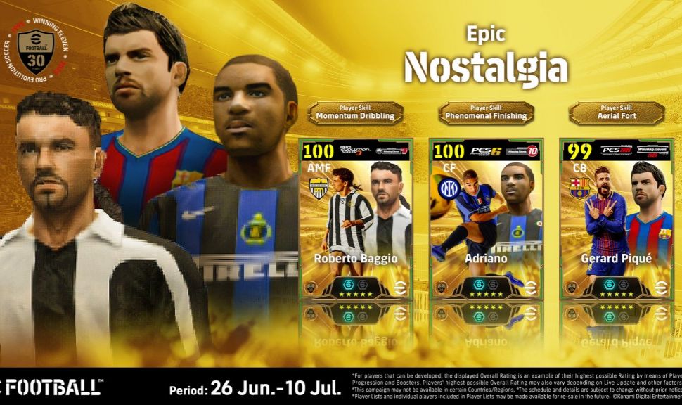 Contas Efootball Iniciais com Épicos/big Times Garantidos! Vol. 14