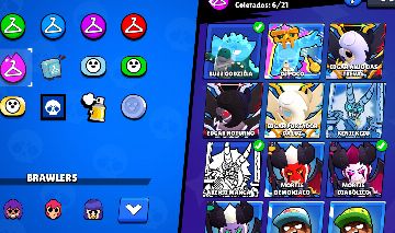 Conta de brawl stars super upada mt boa