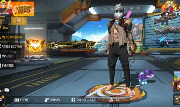 CONTA DE FREE FIRE PRIME 7 E RARA