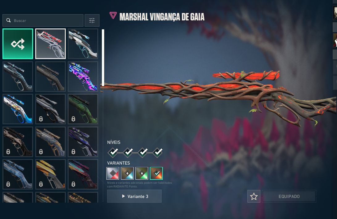 VALORANT | SKINS VARIADAS | PRONTA PARA JOGAR