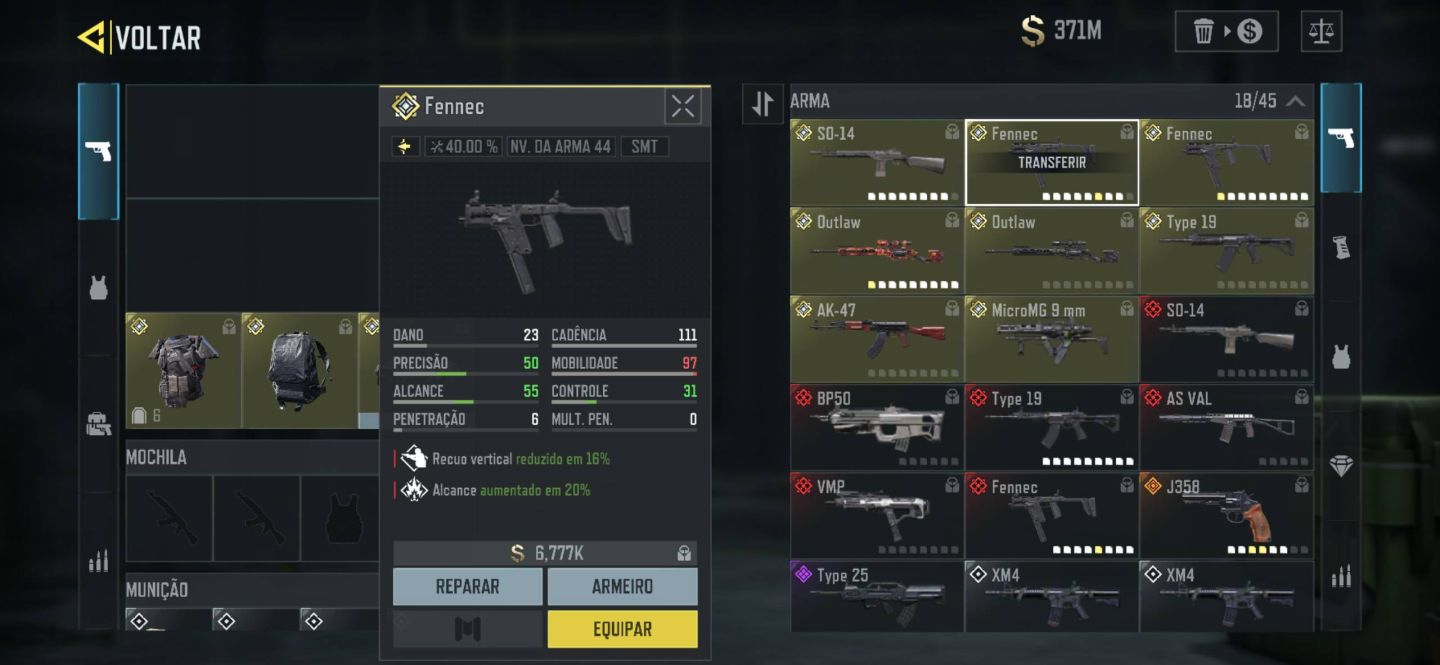 Call of Duty Mobile | COD Mobile | Serviços DMZ | Upo para Lendário