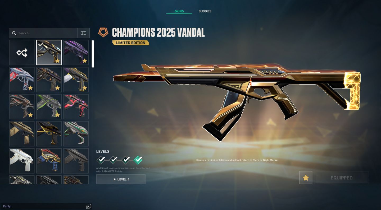CONTA COM PACOTE CHAMPIONS 25,26, VANDAL CHAMPIONS 23 E PHANTOM 24 E LEQUE RARO