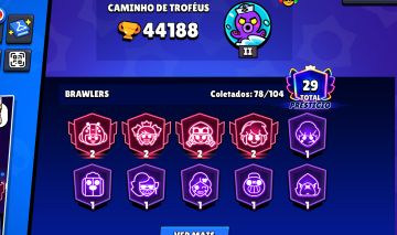 CONTA DE BRAWL STARS COM 44188,228 SKINS