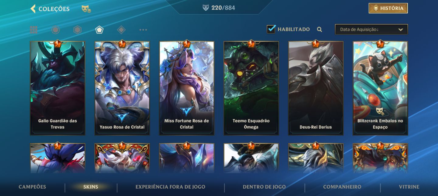 CONTA DE WILD RIFT COM YASUO CALIGRAFIA DE PRESTÍGIO!!!