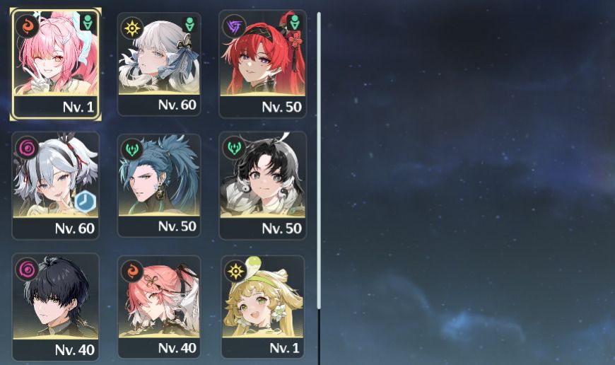 Conta Wuthering Waves level 37