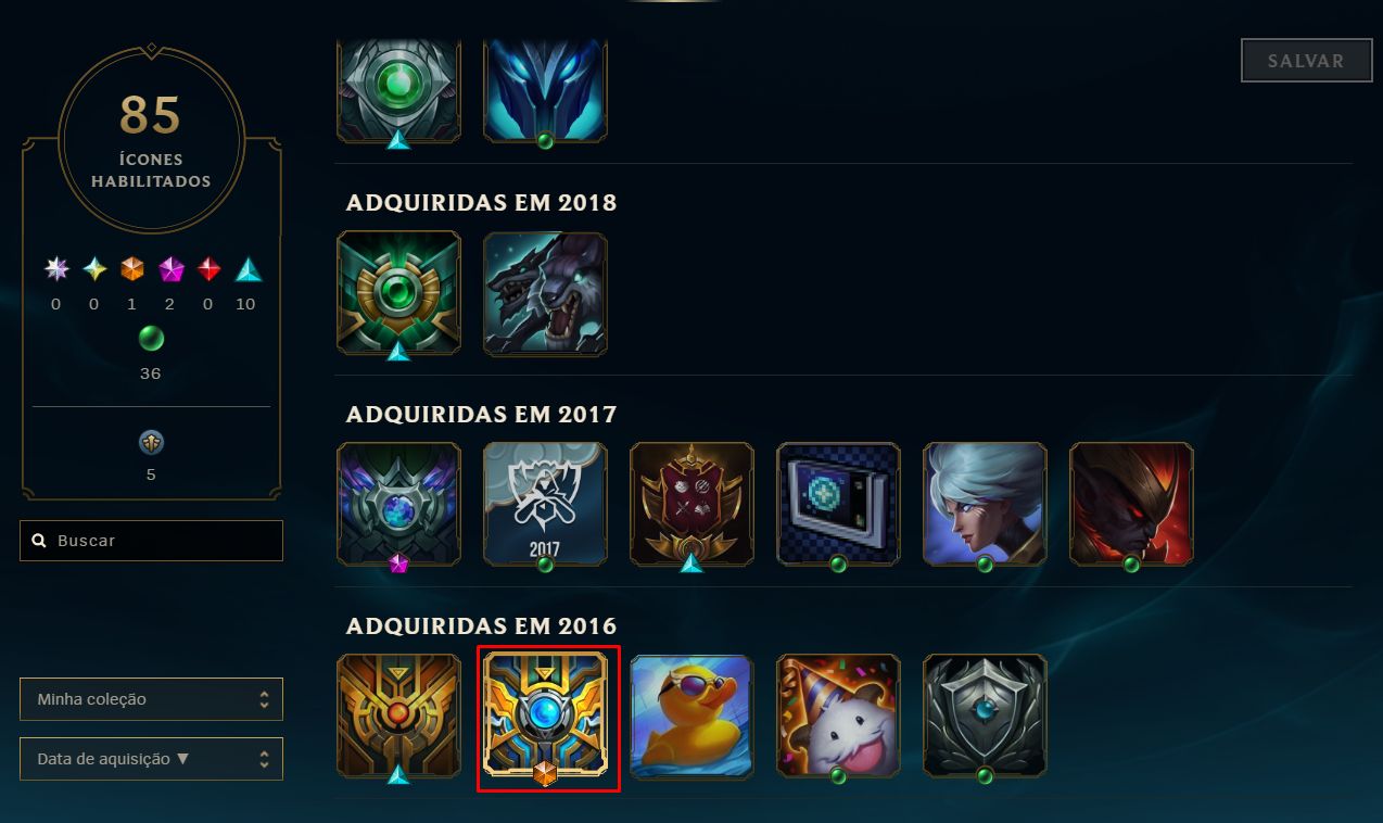 CONTA DE LOL COM KAYLE JUIZA E ICON CHALLENGER S6 D1 DECAY