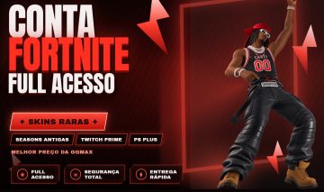 CONTA FORTNITE SEASONS ANTIGAS E PACOTES EXCLUSIVOS