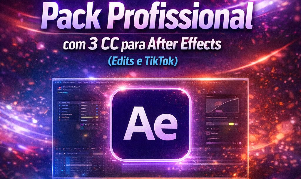 Pack Profissional com 3 CC (QUALIDADE) para After Effects