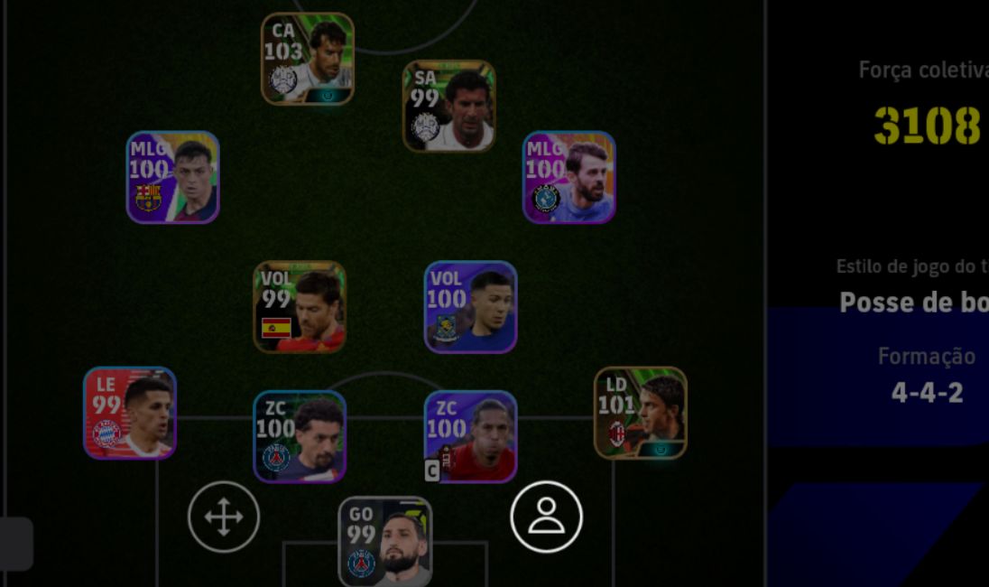 CONTA DE EFOOTBALL BOA PARA JOGAR