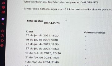 CONTA VALORANT 20+ SKINS | LVL 276 | ASCENDENTE 2
