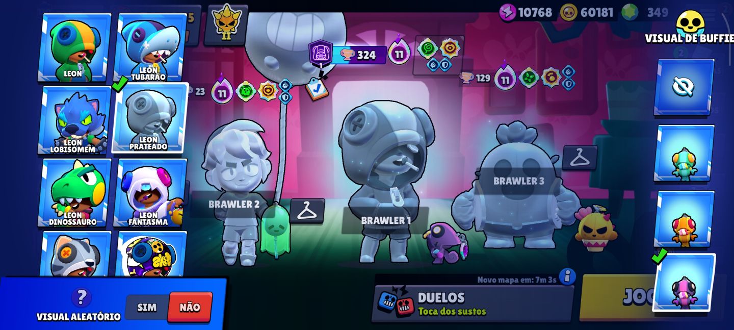 Conta Brawl 122k de troféu, Fama ALIEN, FULL TUDO, Cheio de skin rara antiga.