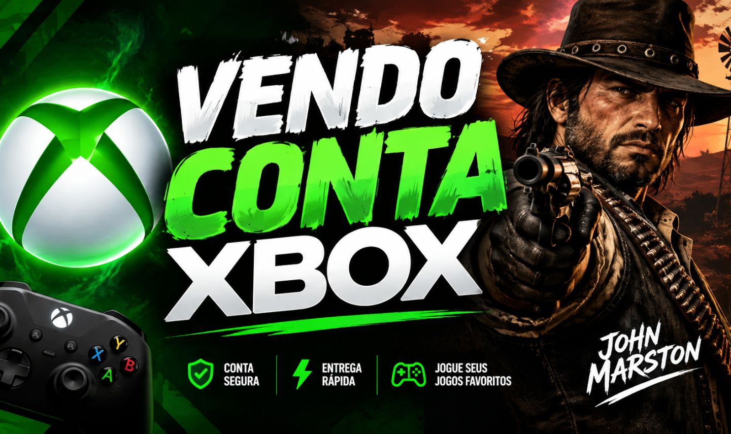 VENDE-SE CONTA XBOX COM 67 JOGOS! COM RED DEAD 1 E 2