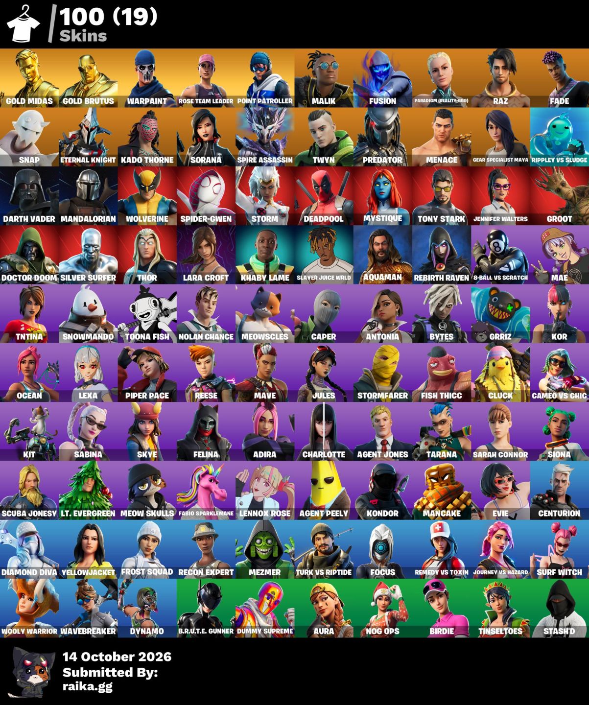 Conta Fortnite Og com salve o mundo OG