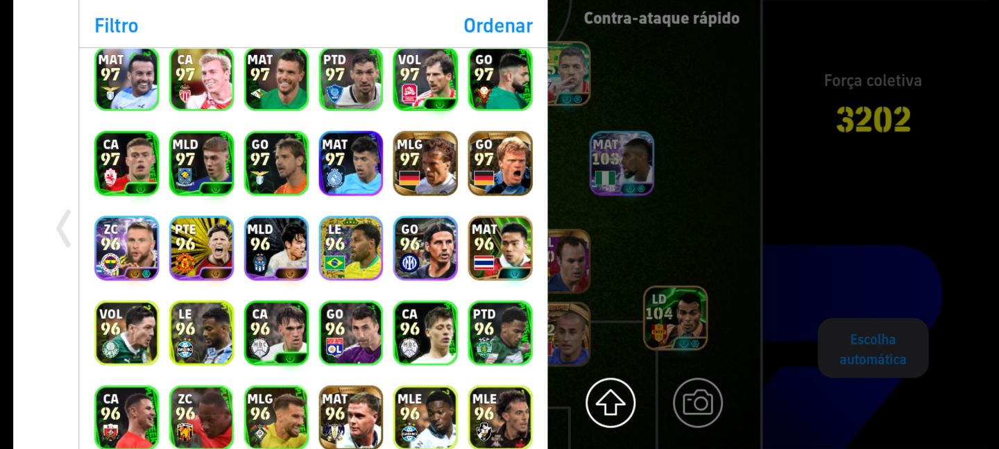 CONTA EFOOTBALL TOP RELÍQUIA NO PRECINHO