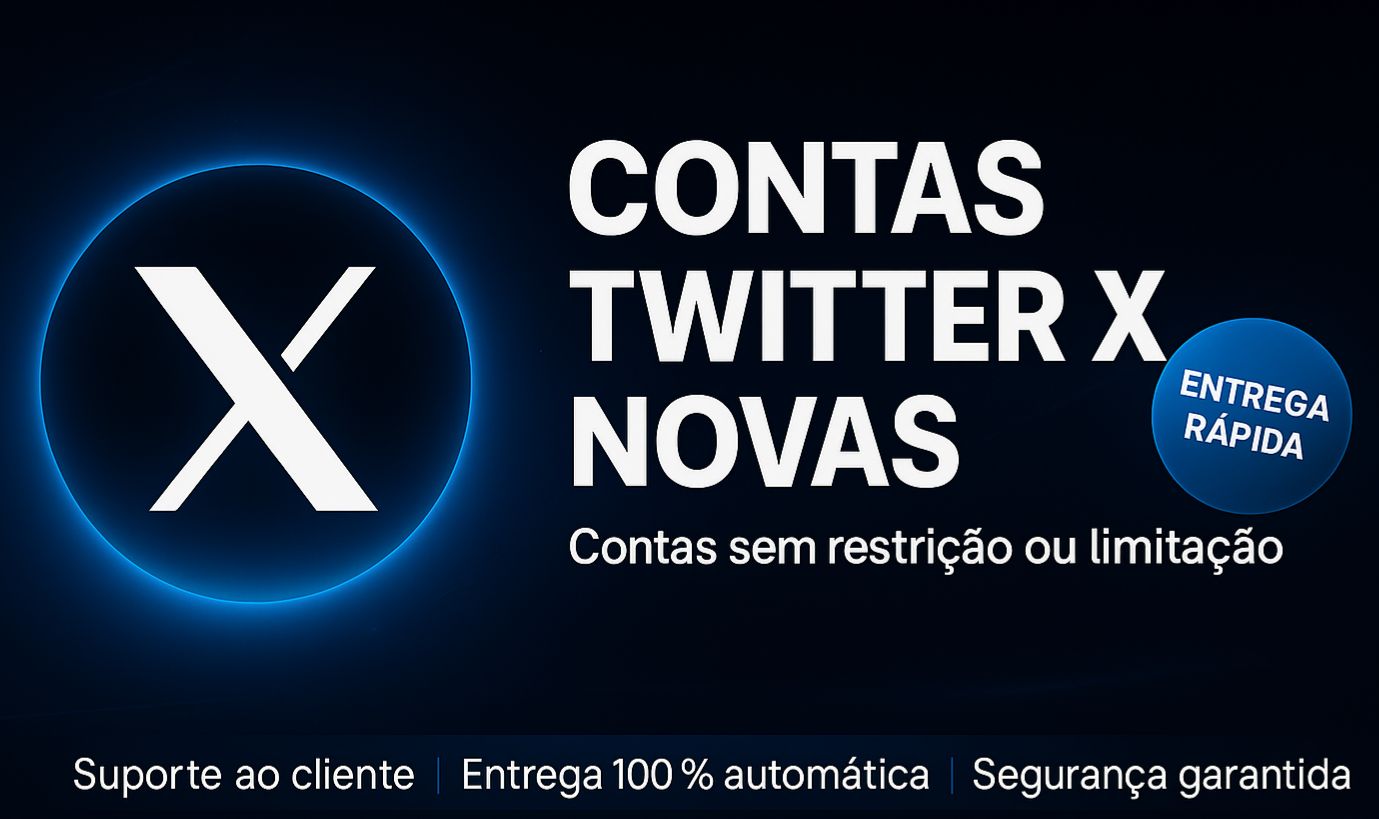 CONTAS TWITTER/X NOVAS E ANTIGAS | EMAIL INCLUSO | ENTREGA AUTOMÁTICA
