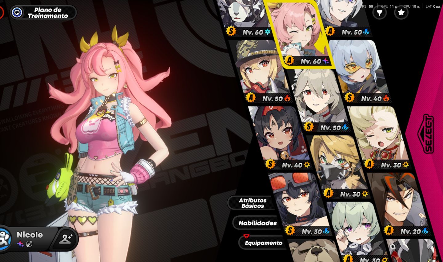 Conta ENDGAME bem buildada com 28 Rank S / 22 Armas S