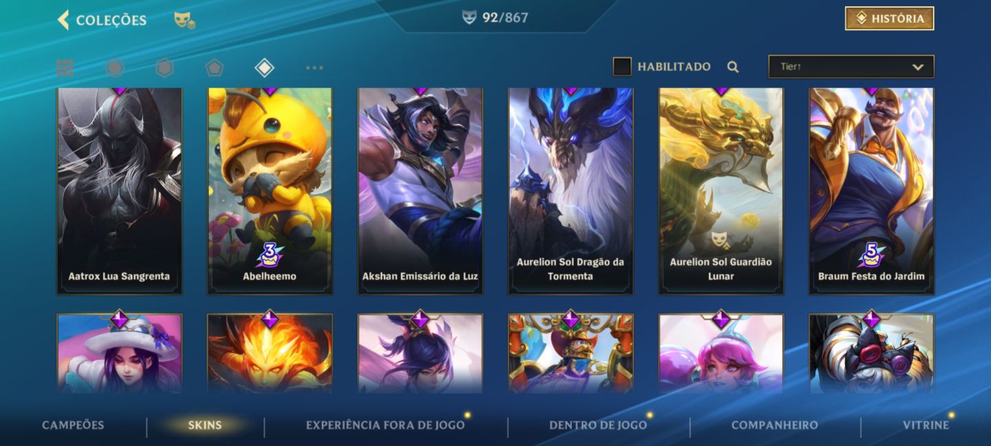 CONTA WILD RIFT 5 ANOS