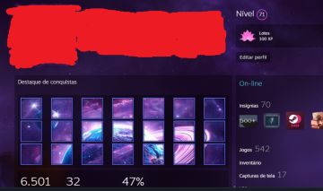 Conta steam 7 anos extremamente rara 648 jogos level 71