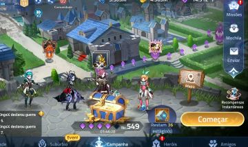Mobile legends aventure - contas rerrol- 7200+ diamantesl