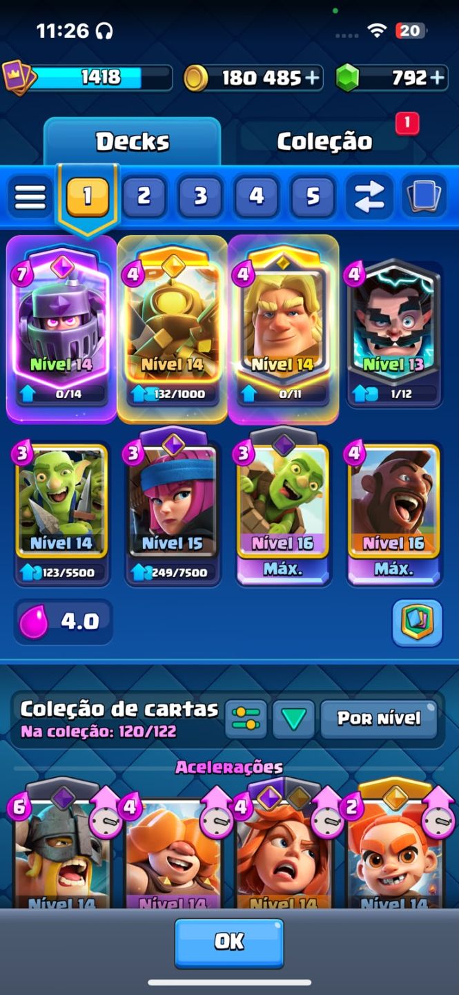 CONTA DE CLASH 10K DE TROFÉU PRA SAIR AGORA