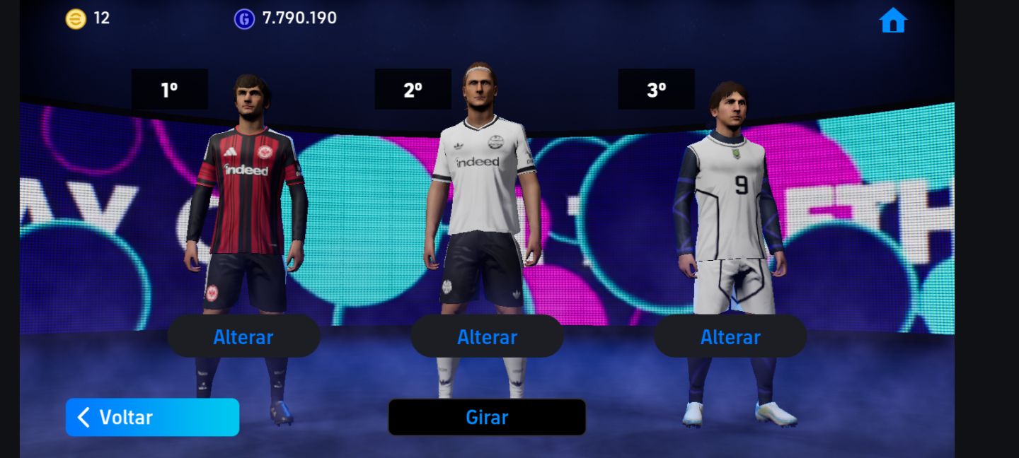 CONTA EFOOTBALL George best+Son blitz curare+pack messi&neymar&yamal