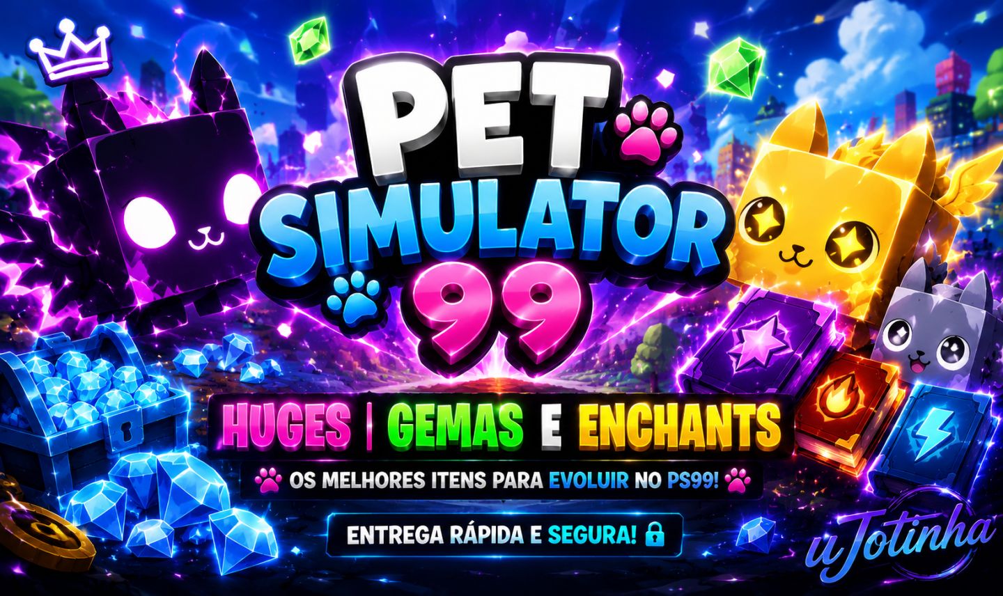 [ENTREGA RÁPIDA] TITANICS, HUGES, GEMAS E ENCHANTS | PET SIMULATOR 99