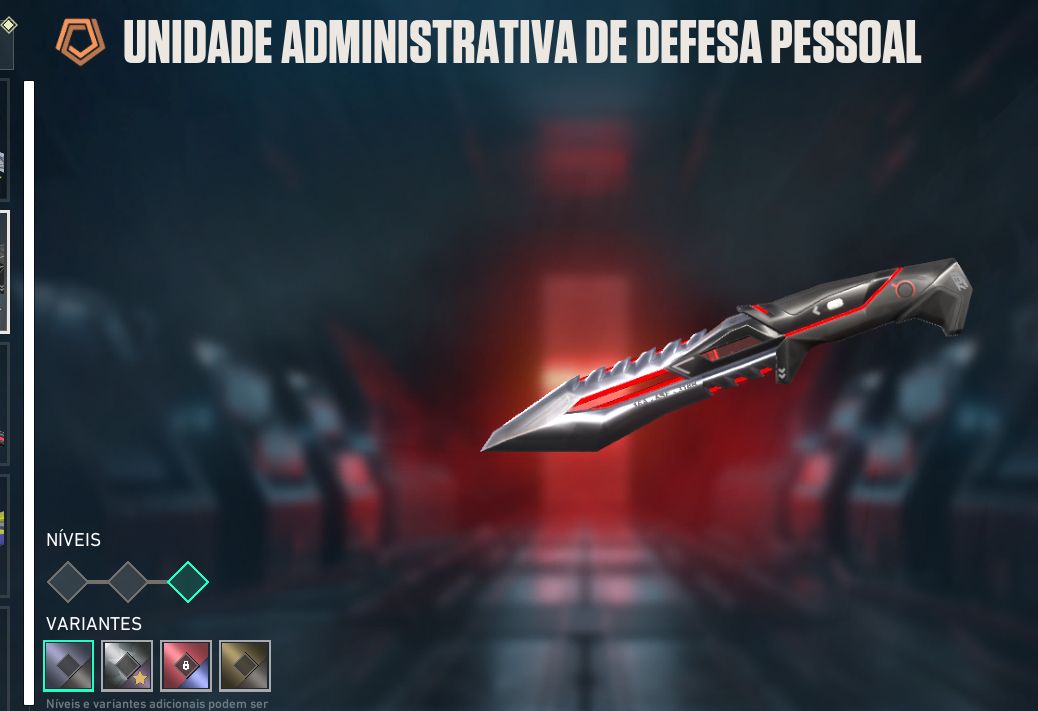 Conta com diversas skins, sem jogar a alguns meses