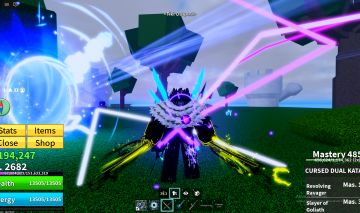 Conta de Blox Fruits Completa com Portal e Buddha Permanente Raças v4 e gamepass