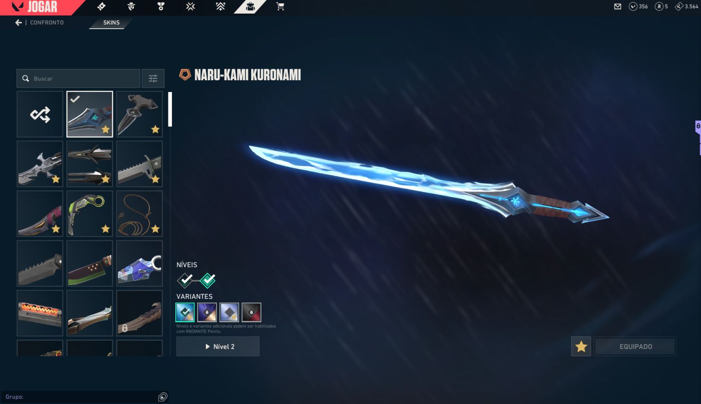 Conta Completa com Muitas Skins de Tudo e R$3k Gastos (valor negociavél)