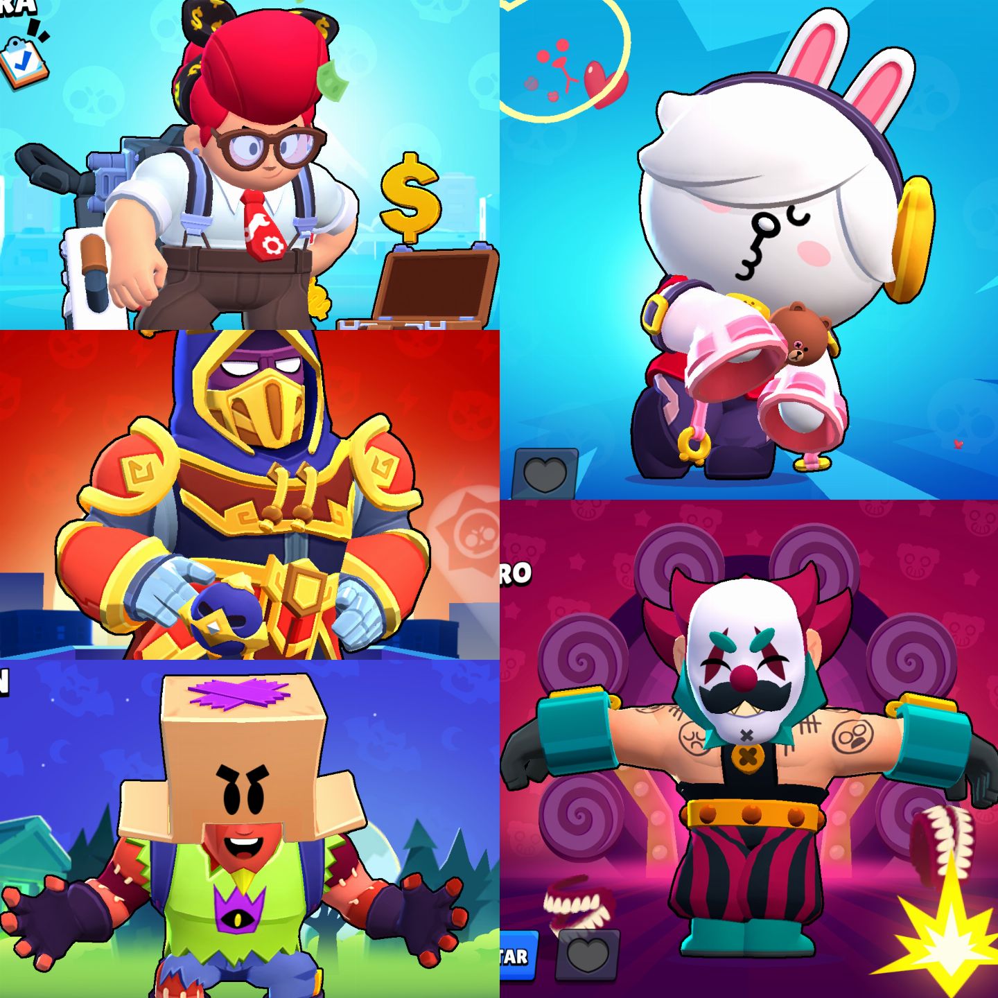 CONTA BRAWL STARS VETERANA FULL ACESSO