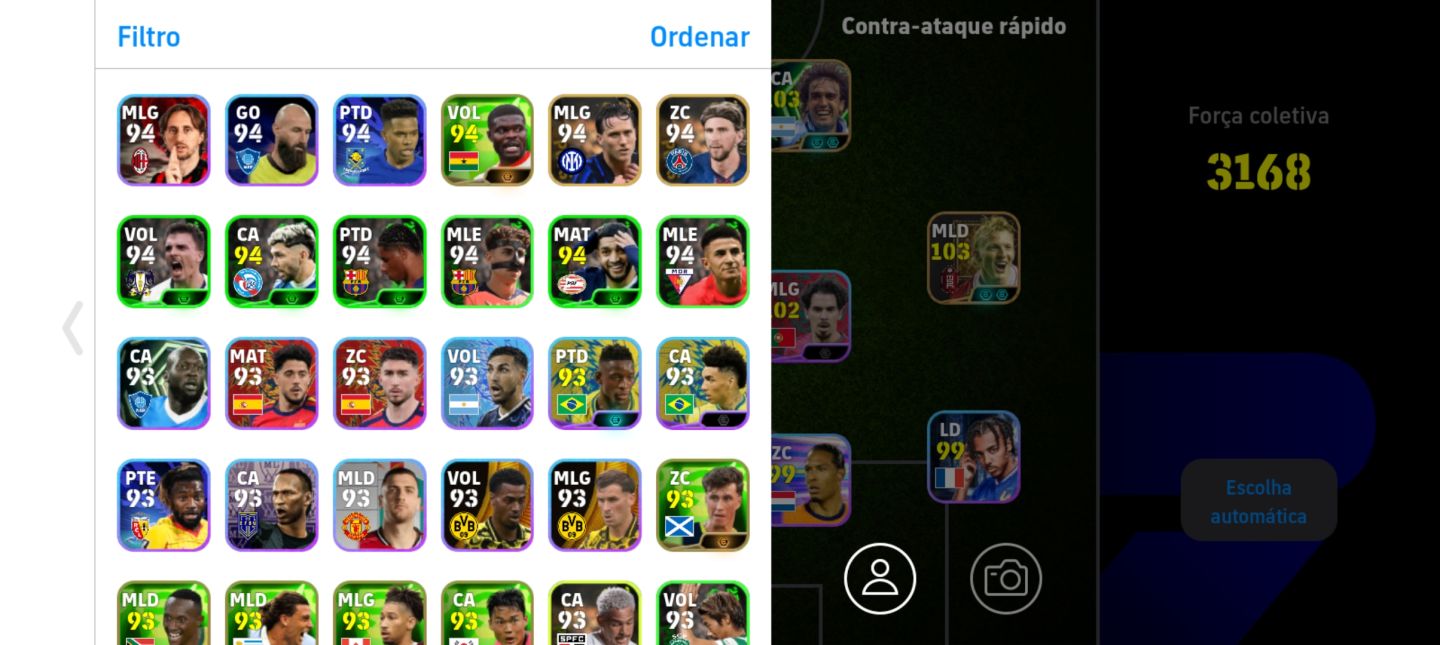 Conta com ney blitz e ney da última copa pack de Portugal e mais