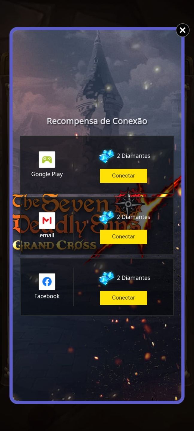 CONTA 7DS GRAND CROSS / 7kk CCBOX / TODOS VINCULOS DISPONIVEIS / NEGOCIÁVEL