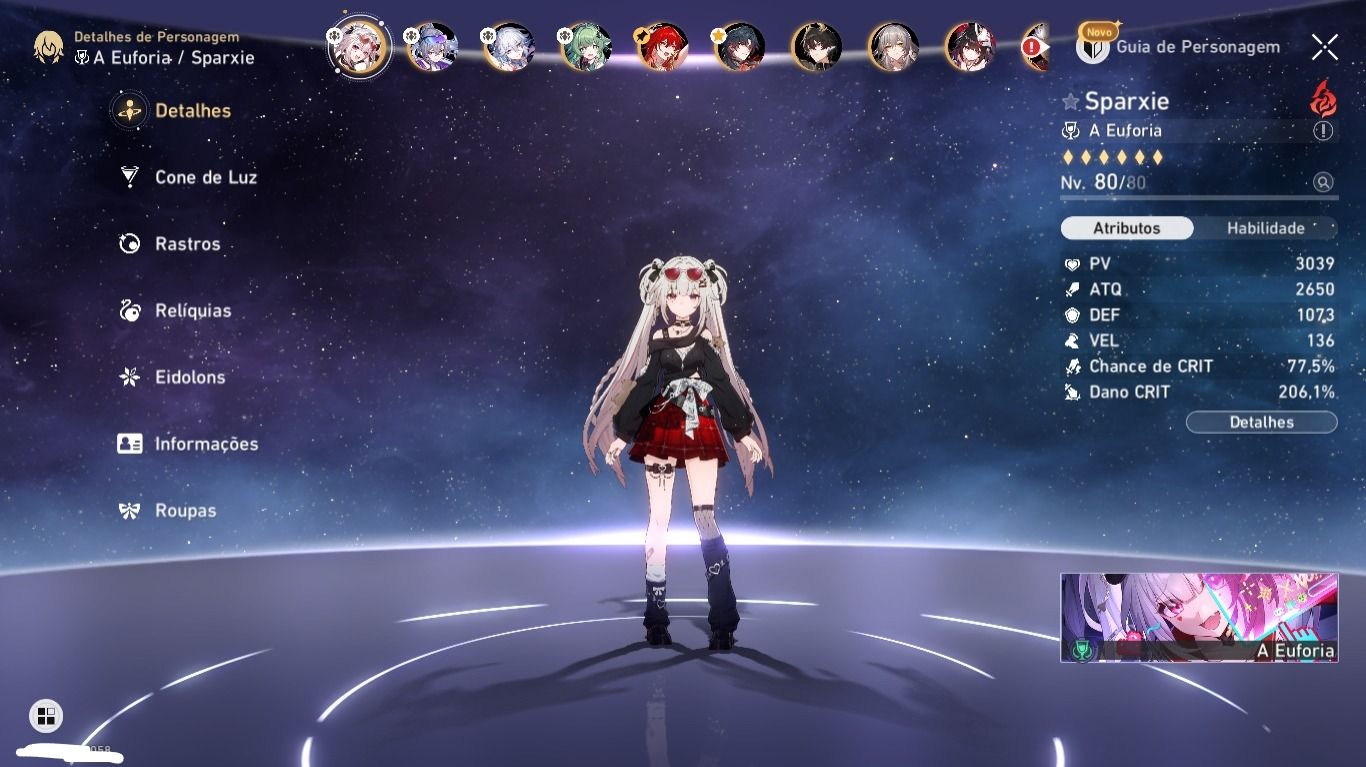 Garantido - Loba e2, Sparxie, Yaoguang, Himeko, Mortenax, Pearl e mais