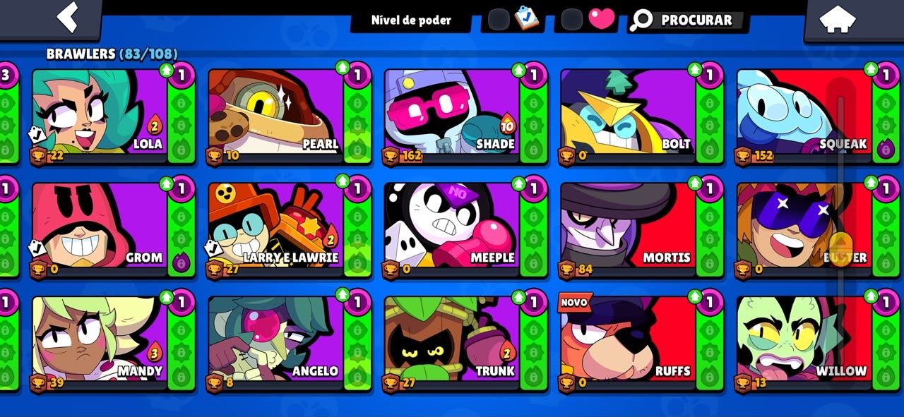 Conta de brawl Stars no precinho