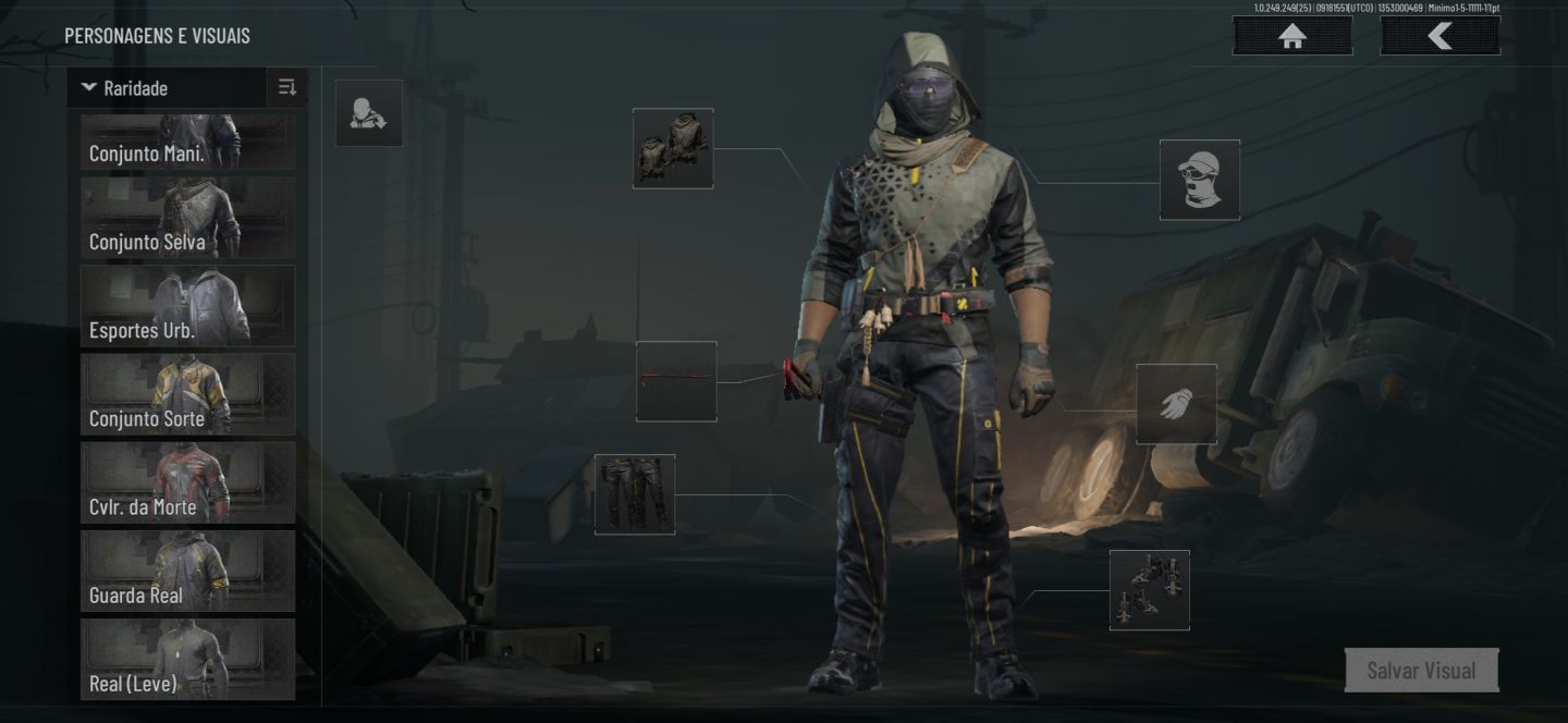Conta Arena Breakout:65.7m de inv(54m em koen) 7.8k skin token