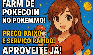 FARM DE POKECOINS PARA VOCÊ! | SERVIÇO DE FARM PROFISSIONAL NA SUA CONTA!