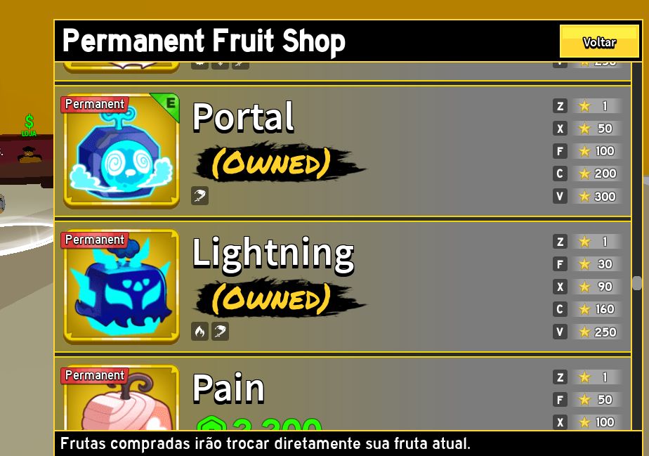 CONTA DE BLOX FRUITS COM TUDO DO JOGO!!/ TODAS GAMEPASS!!