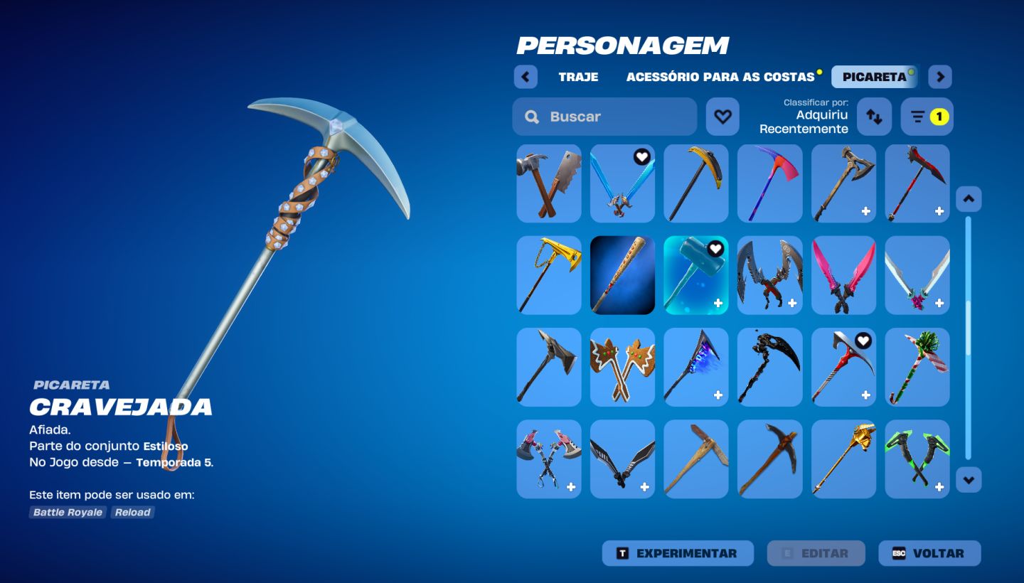 Conta fortnite (Salve o Mundo Fundador) (Troca de E-mail Disponivel)