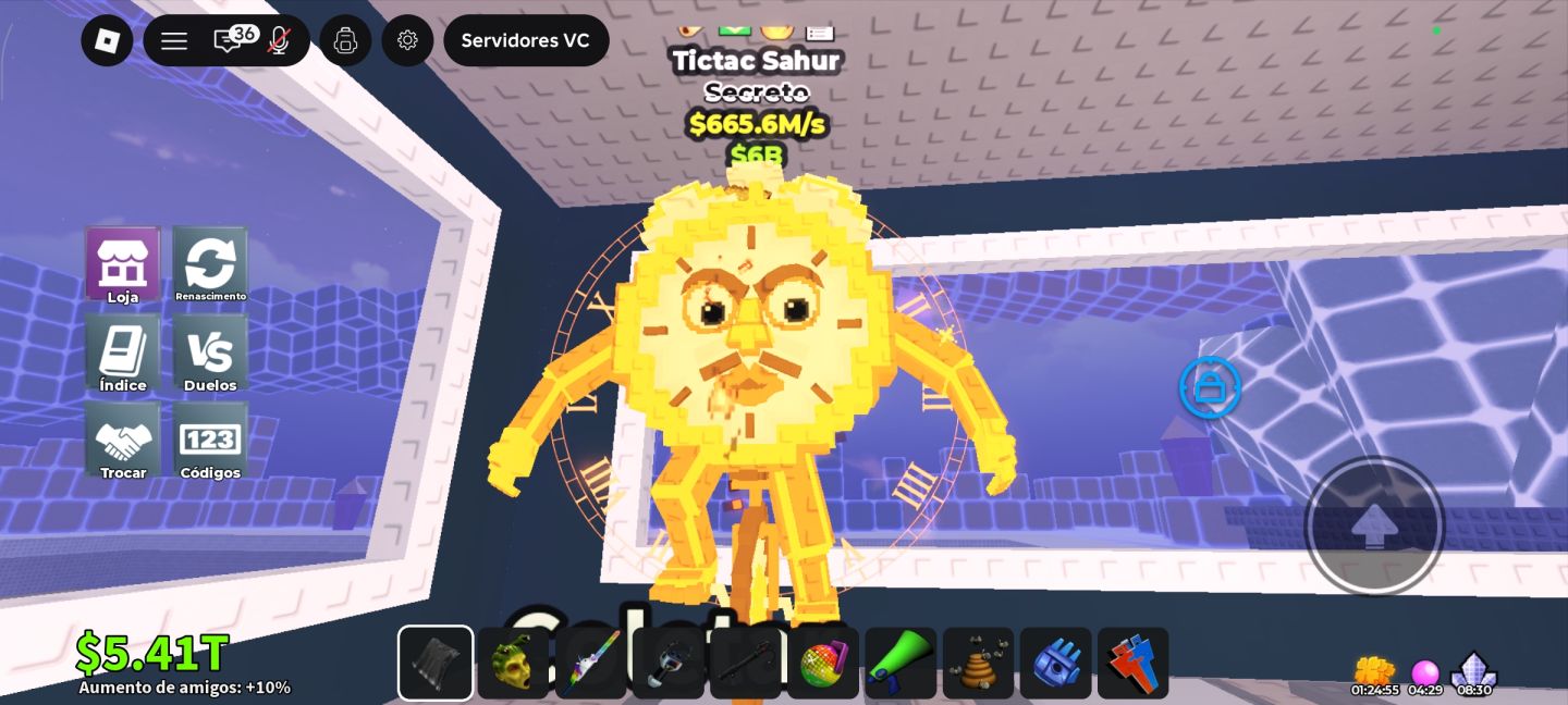 Tictac Sahur Secret 665,6M/s | 6B | Entrega Imediata