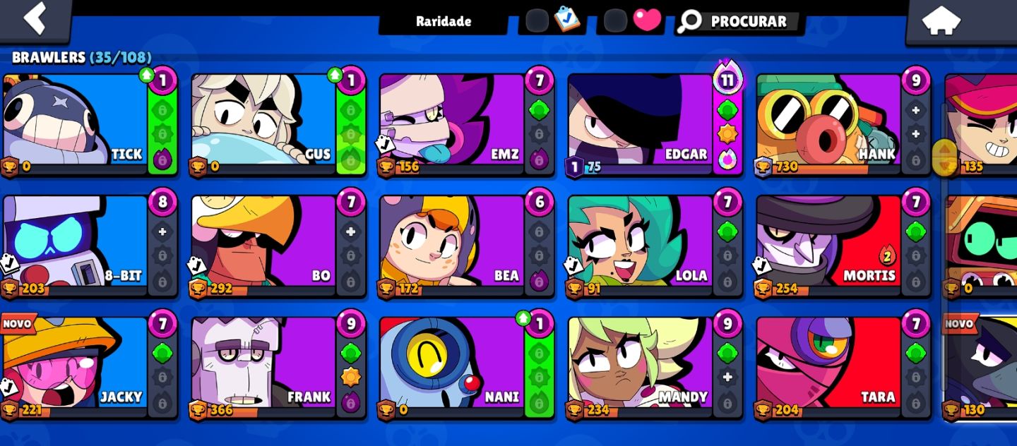 Conta brawl básica.