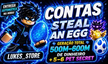Roube um Ovo | Steal An Egg | Melhores Contas