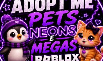 Adopt me pets neons e megas!! Roblox