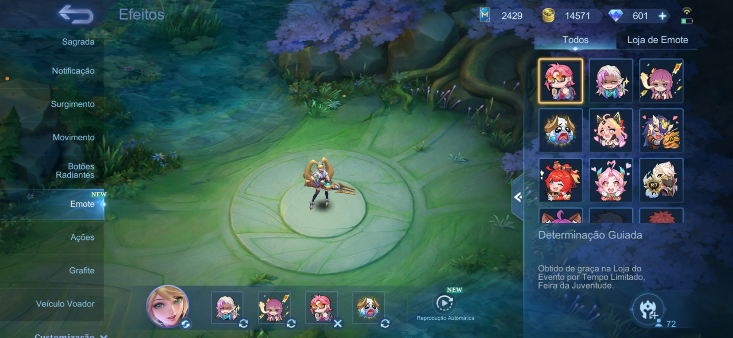 Conta Mobile Legends gemada, main lunox, kagura e leomord.