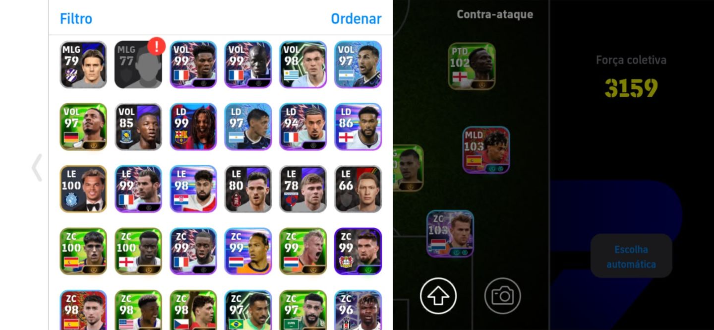 CONTA EFOOTBALL 2027 | PECK DA FRANÇA + DE LIGT 103 !!
