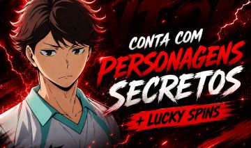 Volleyball Legends | Haikyuu Legends | Contas com Secretos + Lucky Spins