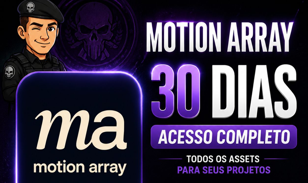 Motion Array Premium (COMPARTILHADO) | 30 Dias