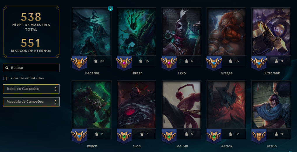 Conta LOL RARA / Full Champions / 408 Skins / Jinx Fragmentada